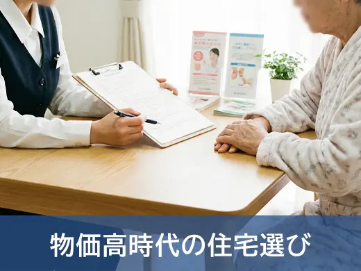 住宅タイプ別の物価高の影響比較表